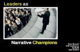 Leaders As Narrative Champions