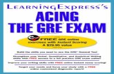 Learning express acing the gre   251p