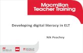 Developing Digital Literacy in ELT