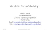 Module 3 part 2 process scheduling
