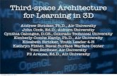 3rd space architecture learning in 3D