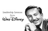 Leadership Lessons from Walt Disney arranged by TeamTRI