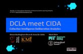 DCLA meet CIDA: Collective Intelligence Deliberation Analytics
