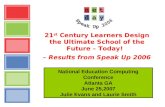 21st-Century Learners Design Ultimate School of the Future Today