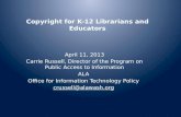 Copyright for K–12 Librarians and Educators