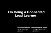 On Being a Connected Lead Learner