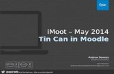 iMoot – Tin Can in Moodle