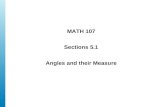 Lecture 13   sections 5.1-5.2 angles & right triangles