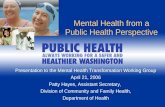 Mental Health From A Public Health Perspective