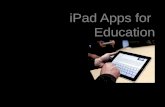 iPad Apps for Education