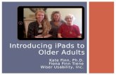 Introducing iPads to Older Adults (ASA/AIA 2014)