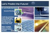 Let's Predict the Future: E1 Scenario Planning