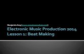 Lesson 1   beat making (electronic music 2014)