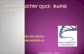 Biochemistry quiz