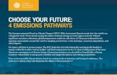 Choose Your Future: 4 Possible Emissions Pathways