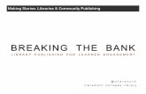 Breaking the Bank: Library Publishing for Learner Engagement
