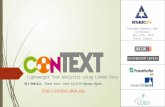 conTEXT -- Lightweight Text Analytics using Linked Data
