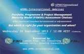 P3M3 Assessment Choices: Registered Consultant or Self-Assessment?
