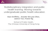 Multidisplinary interpretation and public health training