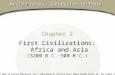 First civilizations of africa and asia
