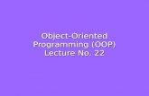Oop lecture22