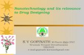 Nano technology and its releavance to drug designing 08072013