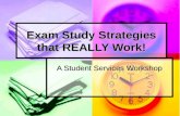 Exam study strategies presentation