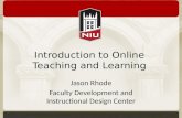 Introduction to Online Teaching and Learning