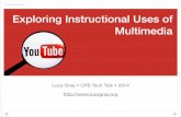 Exploring Instructional Uses of Multimedia at TechTalk