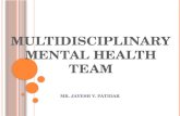 Multidisciplinary mental health team
