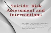 Suicide Risk Assessment and Interventions - no videos