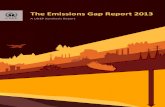 Unep emissions gapreport2013