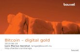 Bitcoin - digital gold