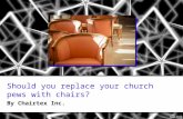 Should You Replace Your Church Pews with Chairs?
