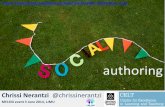 Social authoring for MELSIG event at LJMU 3 June 2014