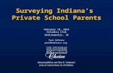 Indiana Private School Parent Survey (Fall 2013)