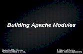 Building apache modules