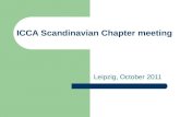 ICCA Scandinavian Chapter Meeting Presentation  #icca11 #iccaworld #icca SUNDAY 23/10/11