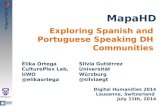 MapaDH. Exploring Spanish and Portuguese DH Communities