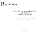 Urban education reform   analysis and ideas 2013