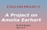 English project on amelia earhart