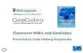 Classroom Wikis and GeoGebra