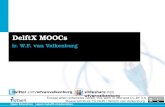 DelftX Moocs voor NUV