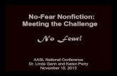 No Fear Nonfiction 2013