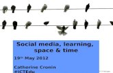 Social Media, Learning, Space & Time