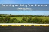 Becoming and Being Open Educators