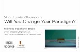 Your Hybrid Classroom: Will You Change Your Paradigm? social media, 21st century skills, web2.0