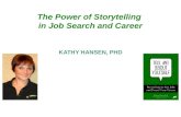 The Power of Storytelling in Job Search and Career