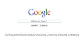 Rock Star Napa Google Advanced Search