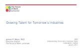 Growing Talent for Tomorrow's Industries
